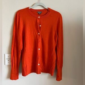 Orange Medium Eddie Bauer Cardigan